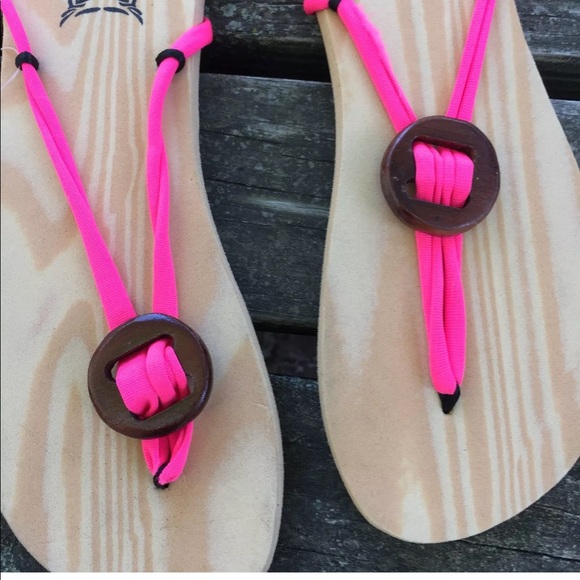 Mr Buho Lace Up Ankle Wrap Sandal Flat Flip Flop 7 - Picture 3 of 8